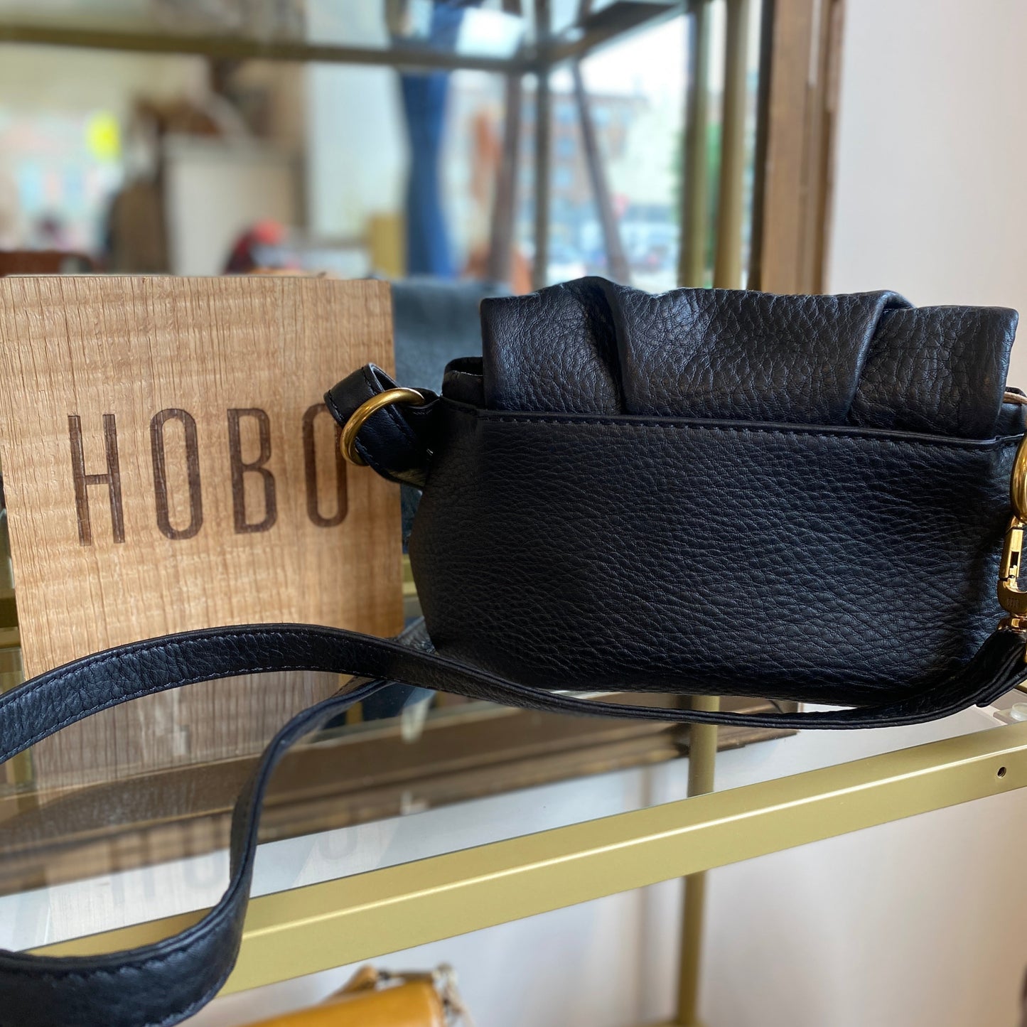 Harley Crossbody Sling in Black by HOBO