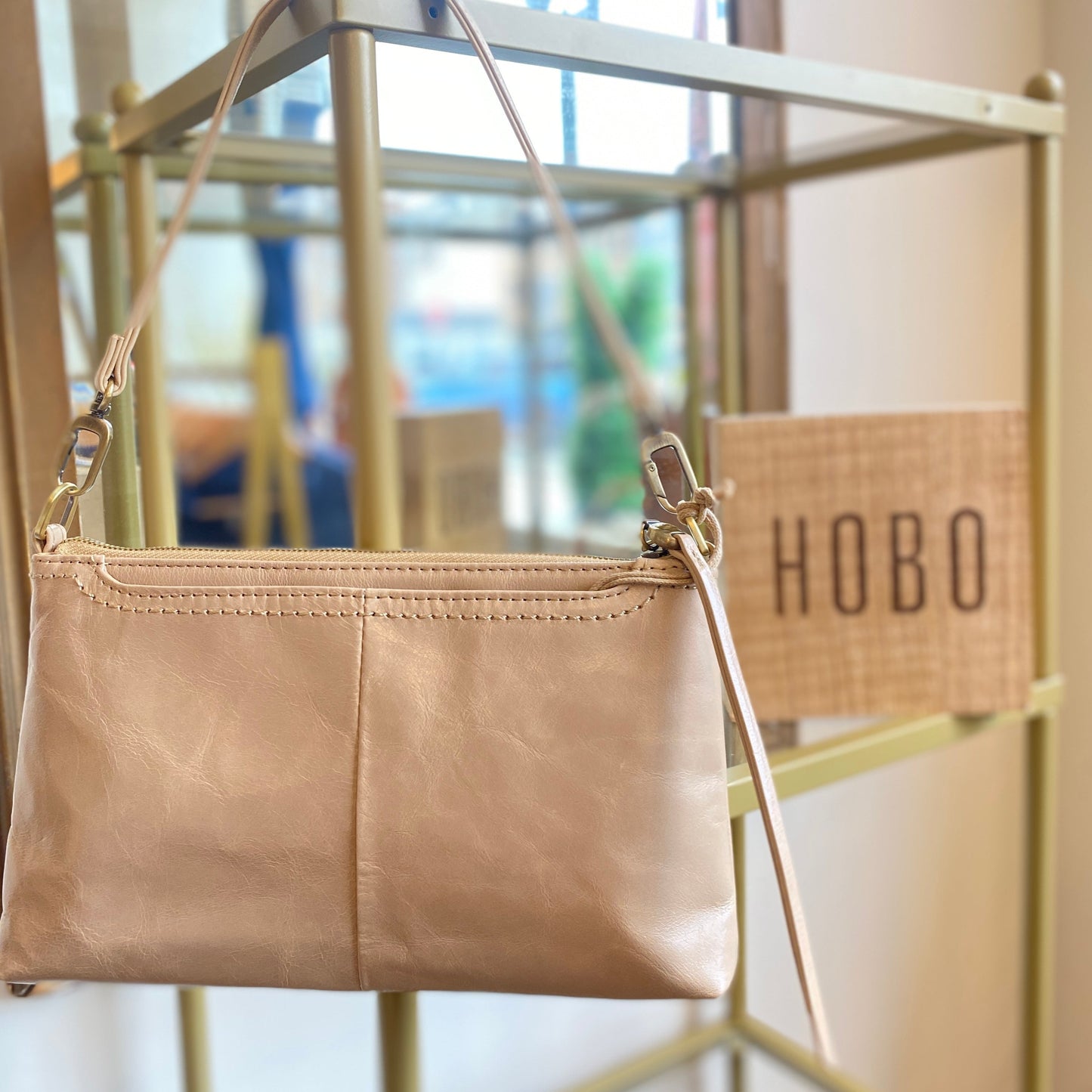 Darcy Crossbody in Sand by HOBO