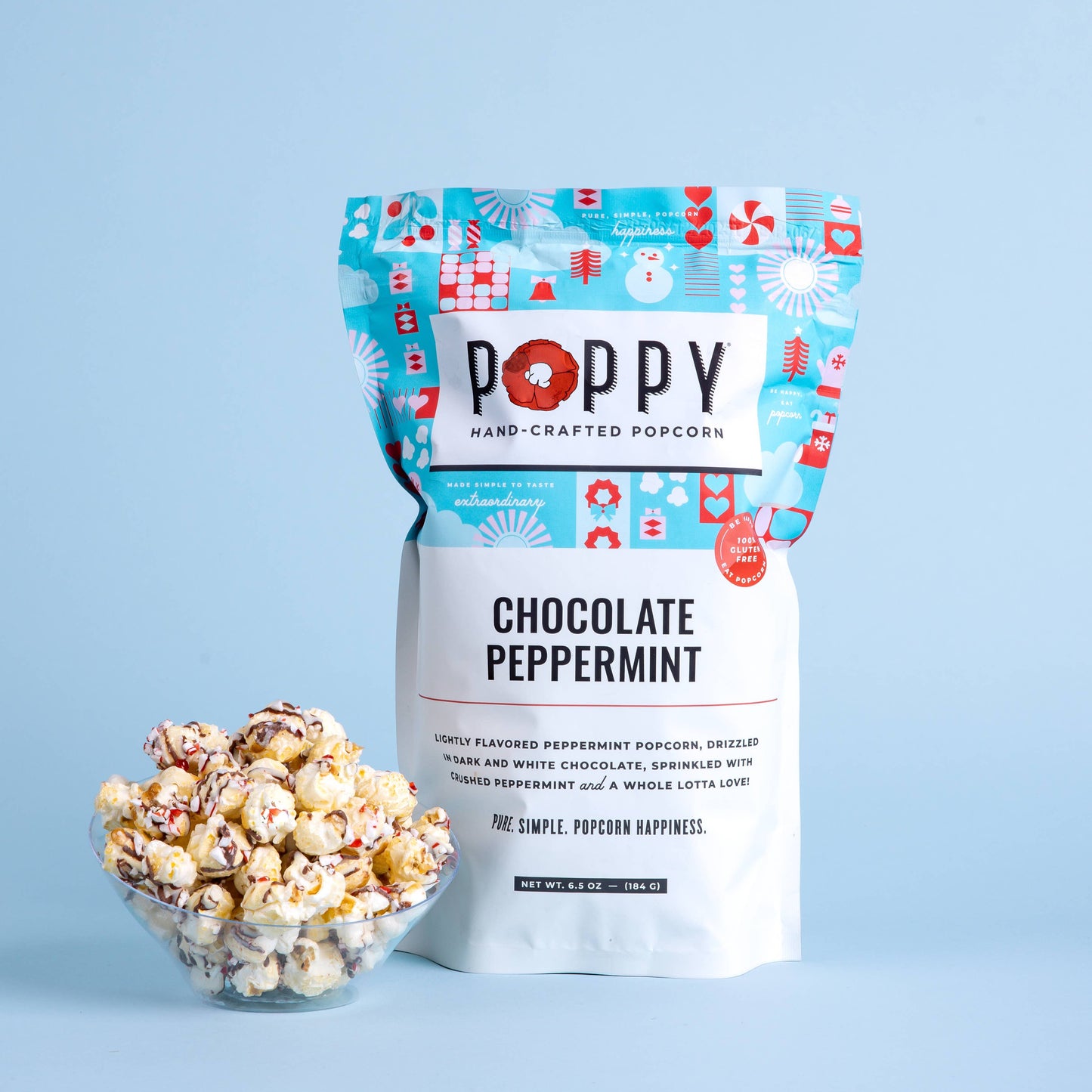 Chocolate Peppermint Popcorn
