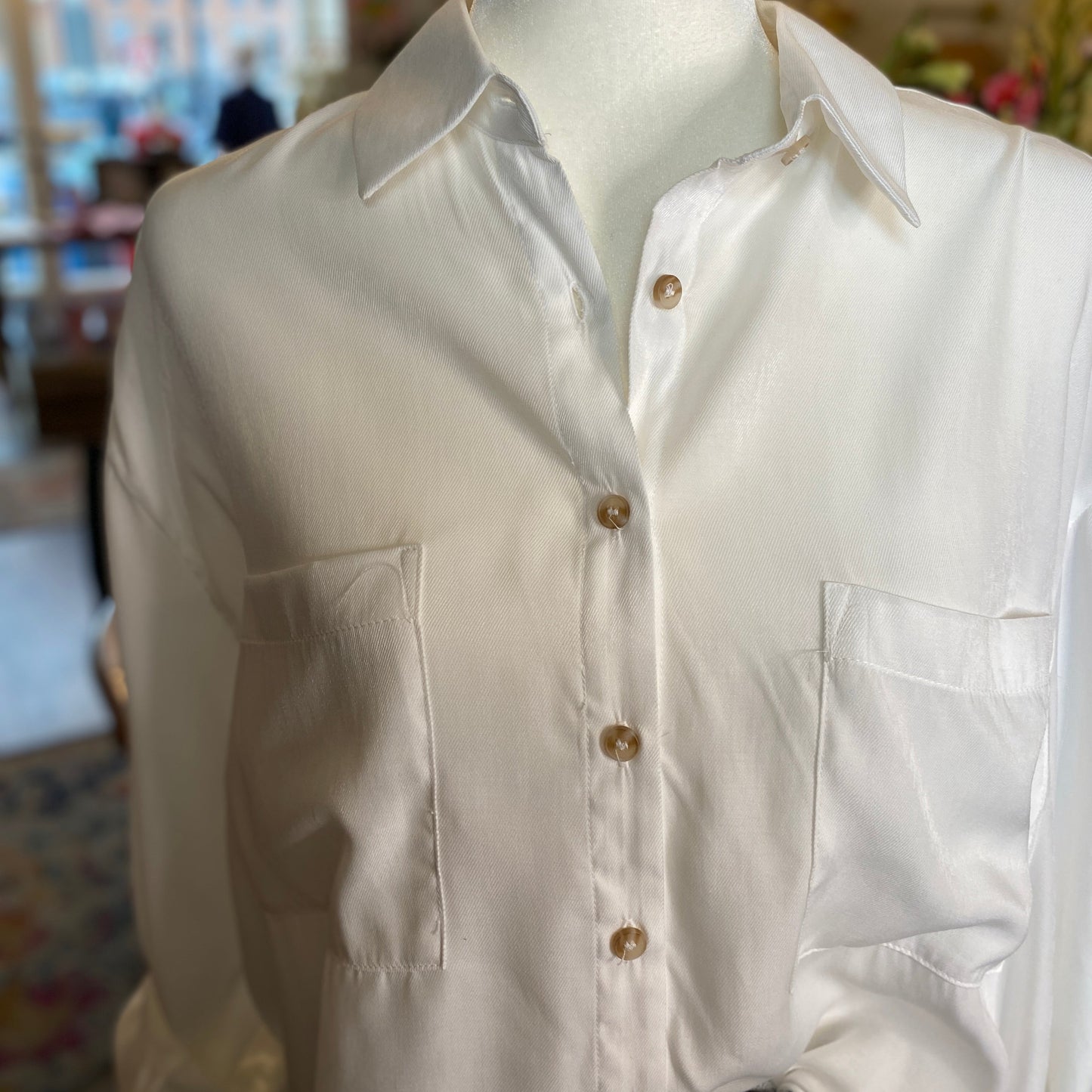 Stacey Oversized Button Down Shirt