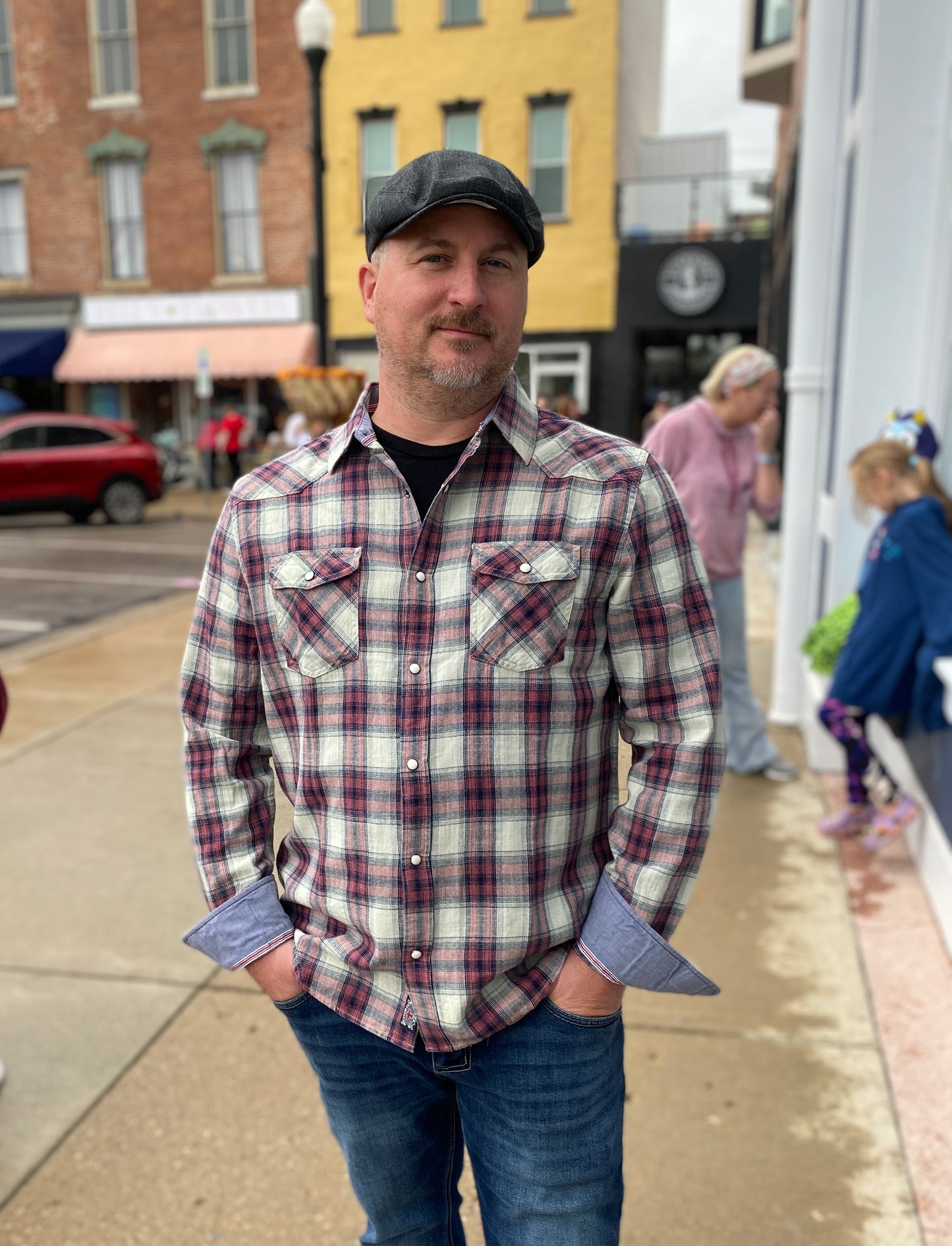 Landrum Vintage Wash Western Shirt by Flag & Anthem