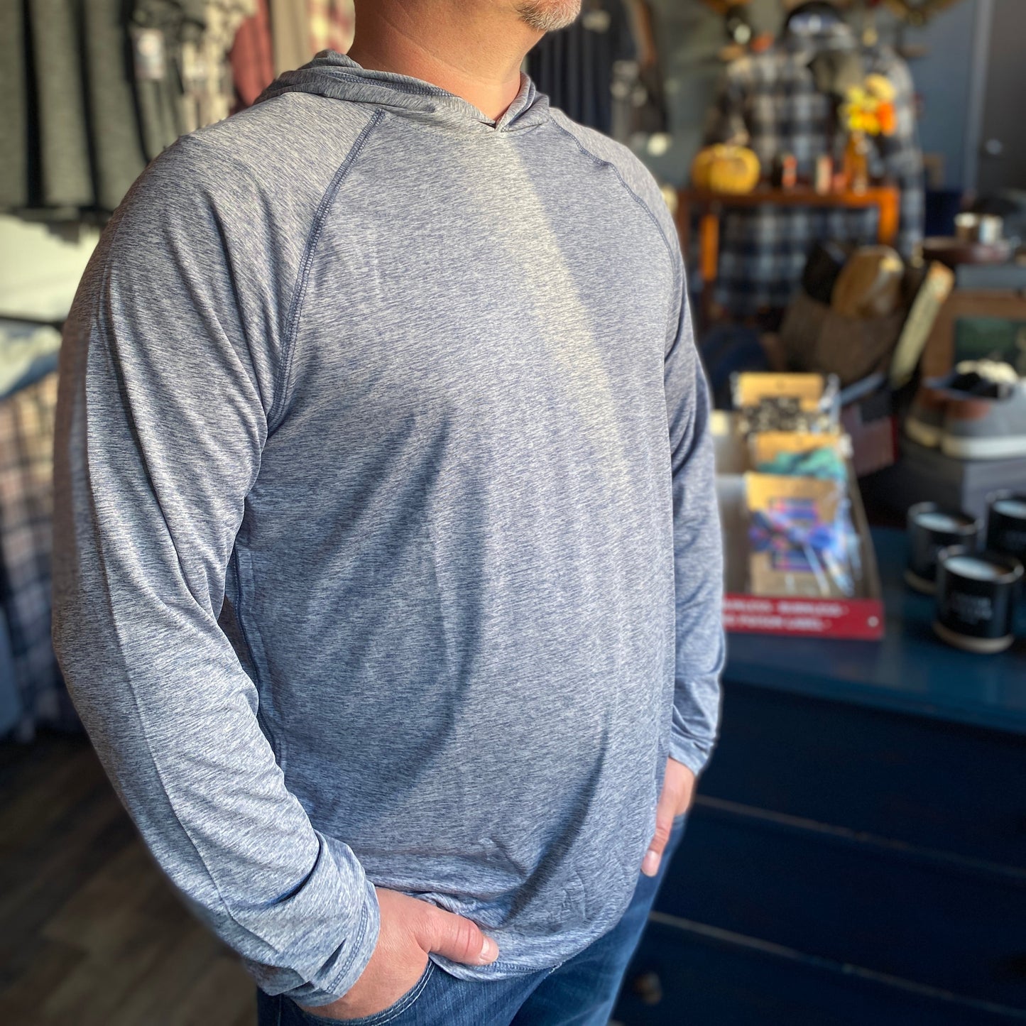 Victory Performance Hoodie in Slate by Flag & Anthem