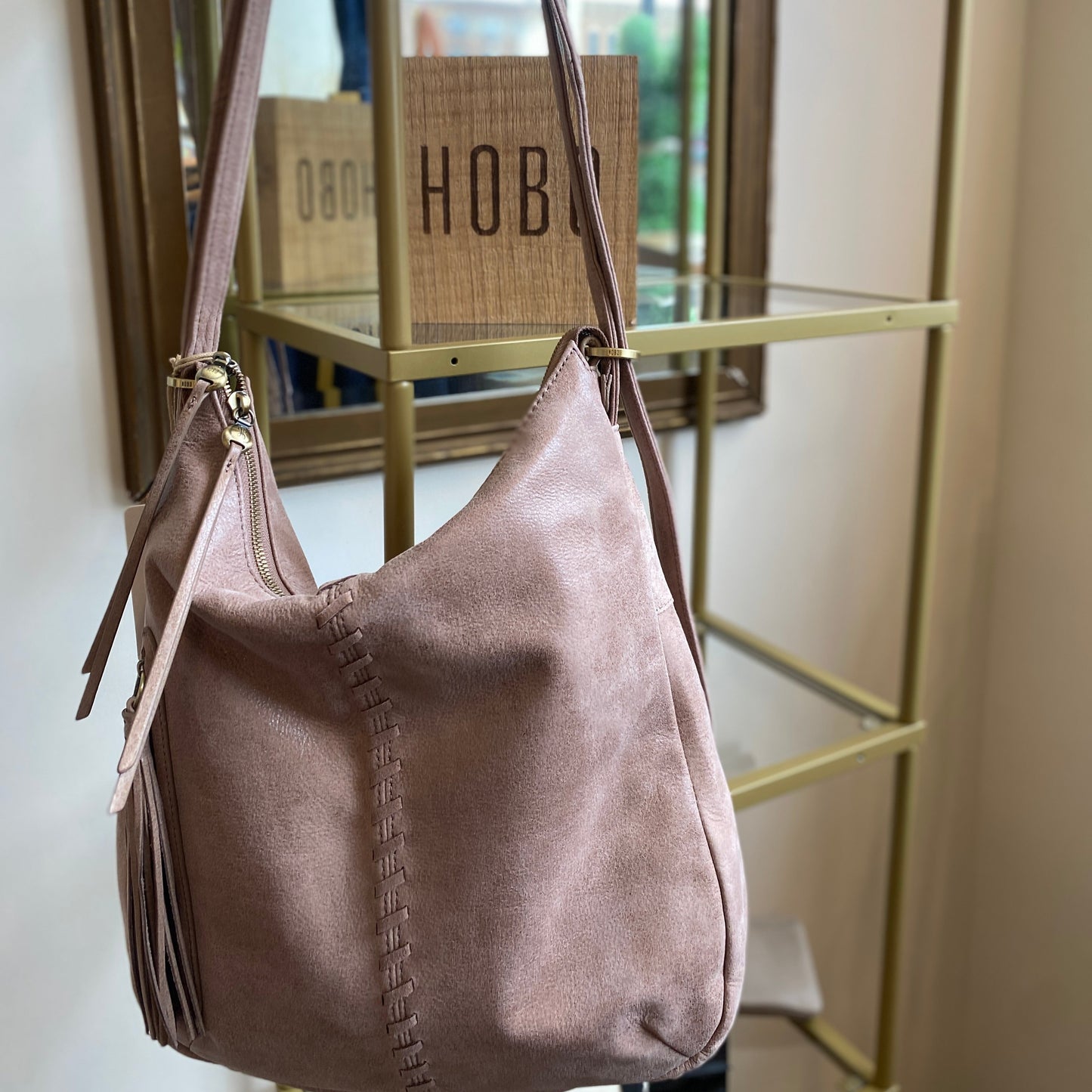 Merrin Convertible Backpack in Hazel by HOBO
