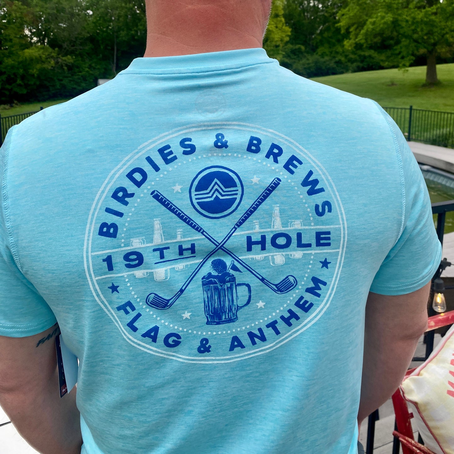 Birdies and Brews Tee by Flag & Anthem