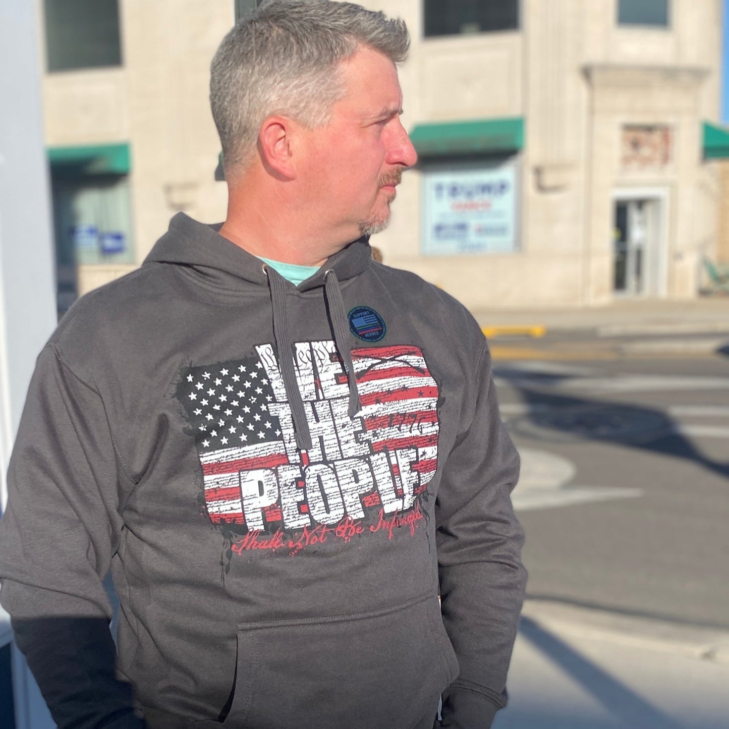Shall Not Be Infringed Hoodie in Black by Howitzer