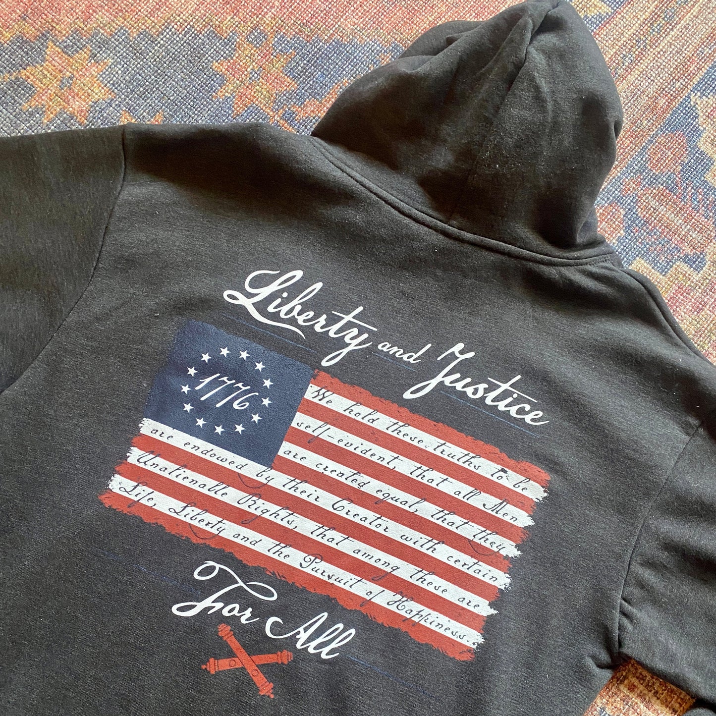 Liberty and Justice Hoodie by Howitzer