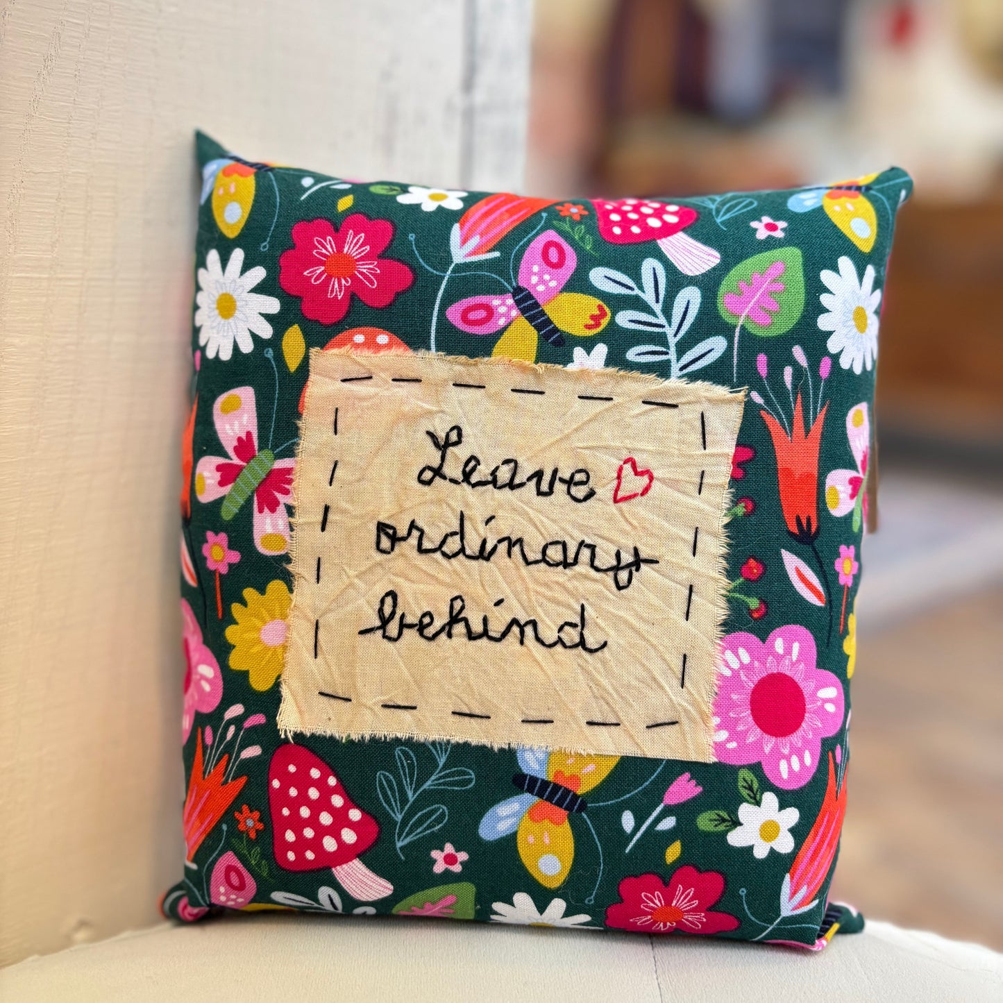Leave Ordinary Behind Pillow