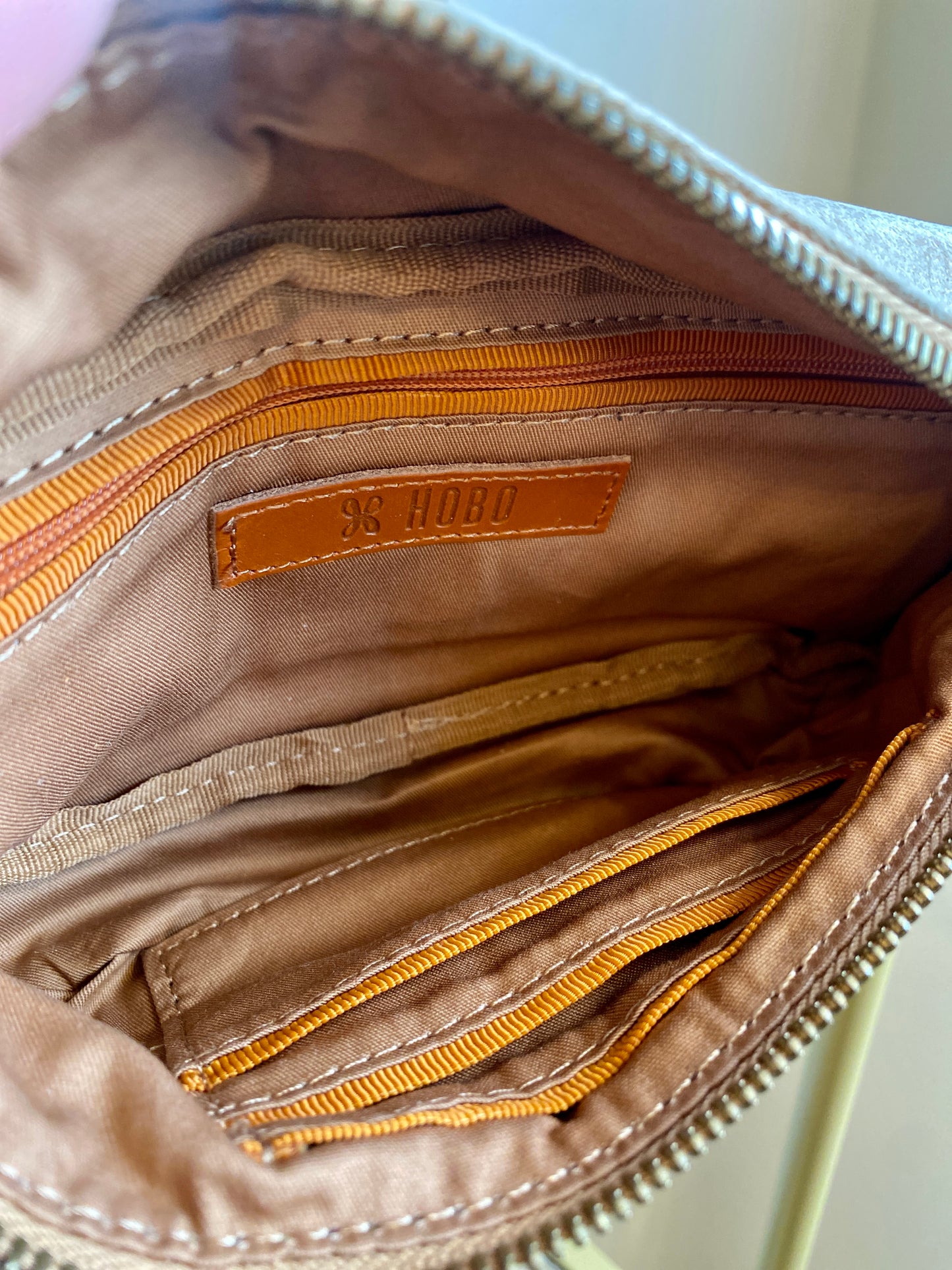 Fern Belt Bag in Gold Leaf by HOBO
