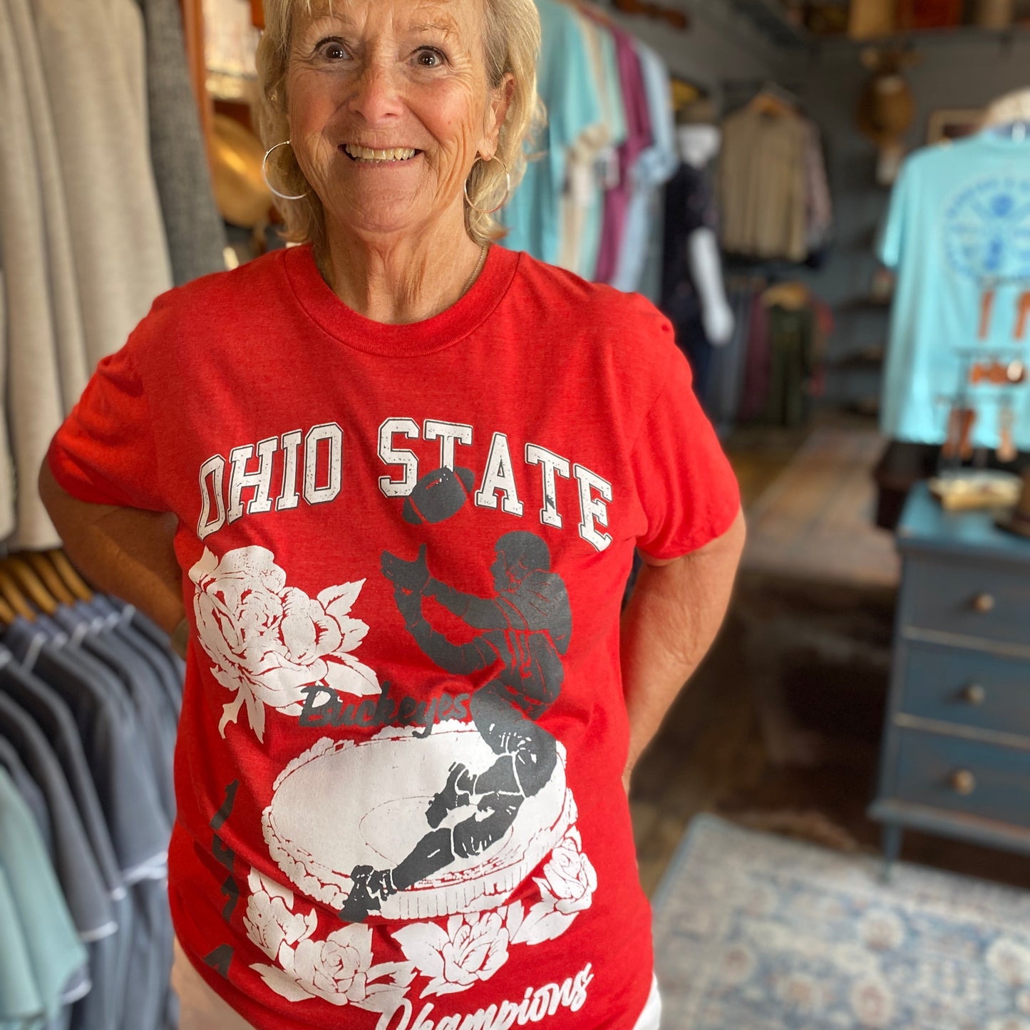 Ohio State 74' Rose Unisex Tee