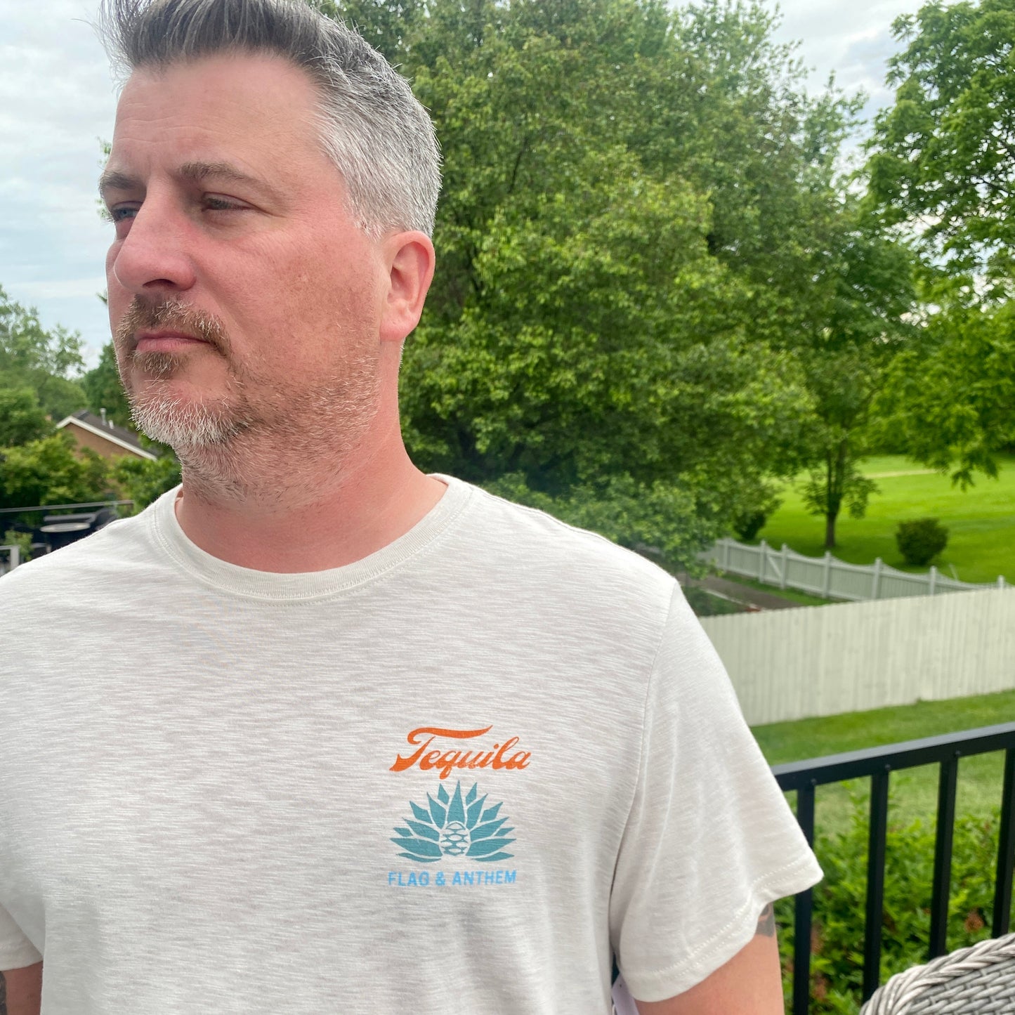 Tequila Sunrise Tee by Flag & Anthem