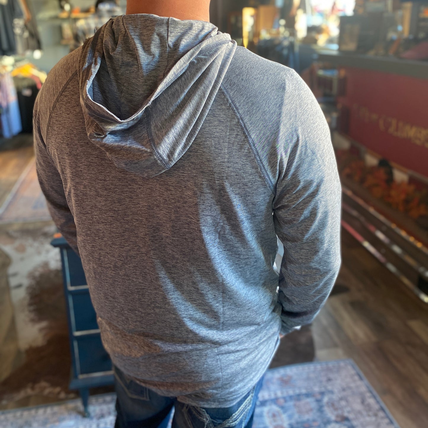Victory Performance Hoodie in Slate by Flag & Anthem