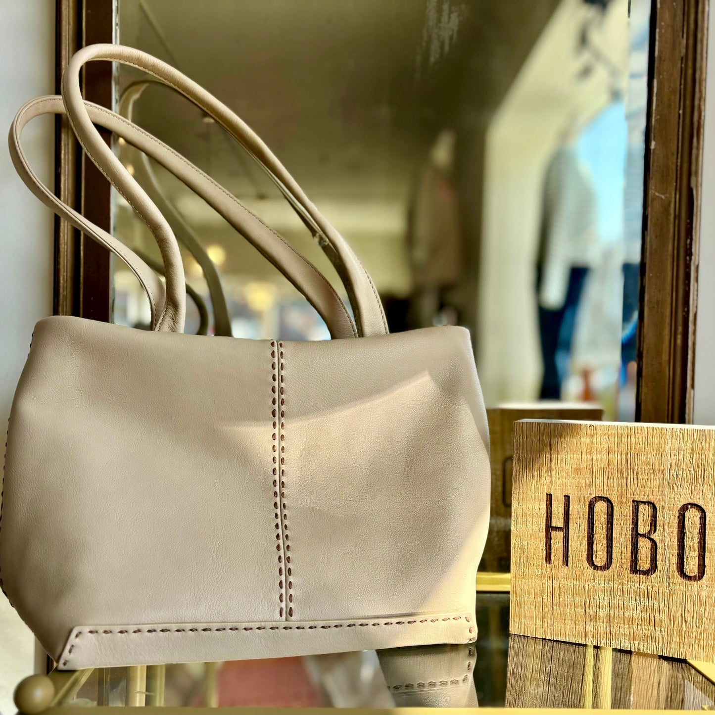 Austin Tote in Linen by HOBO