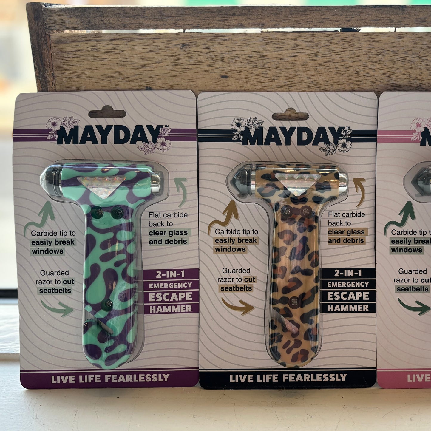 MAYDAY 2-in-1 Emergency Escape Hammer