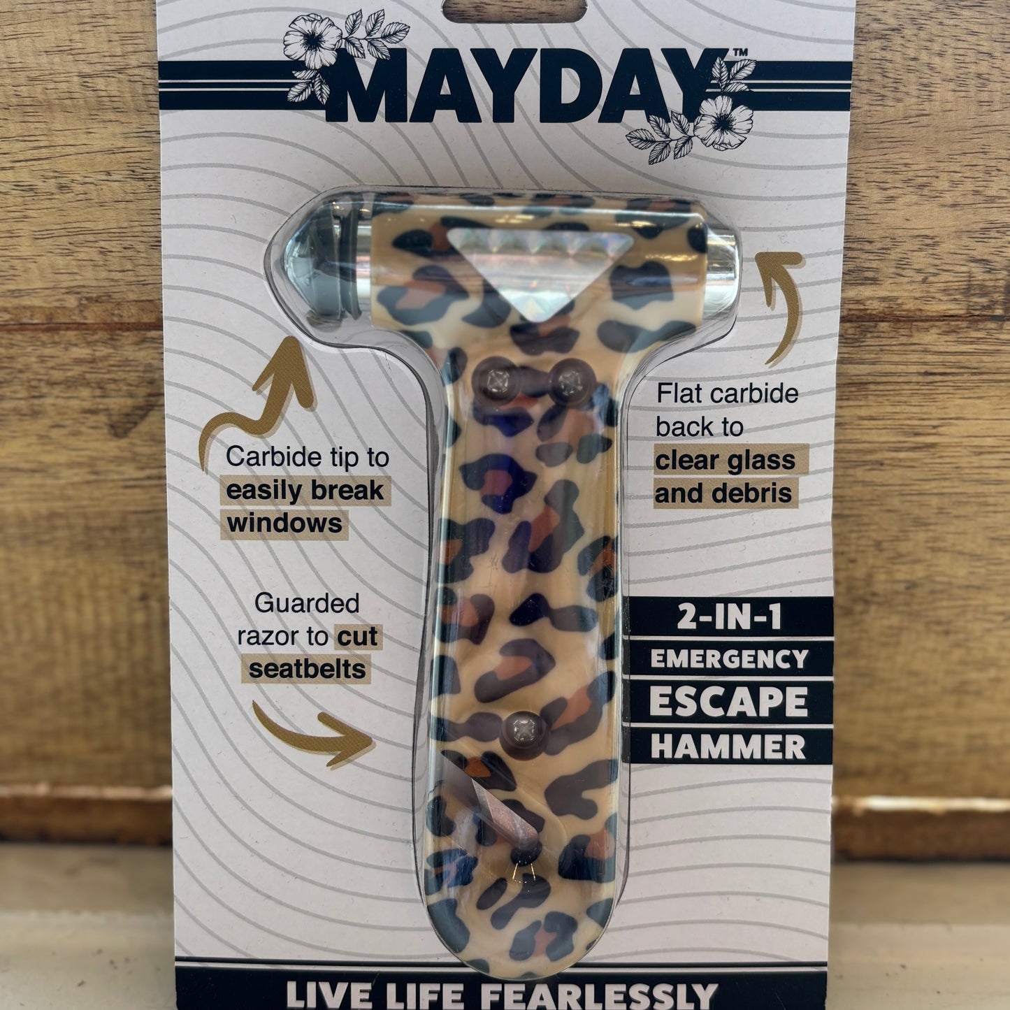 MAYDAY 2-in-1 Emergency Escape Hammer