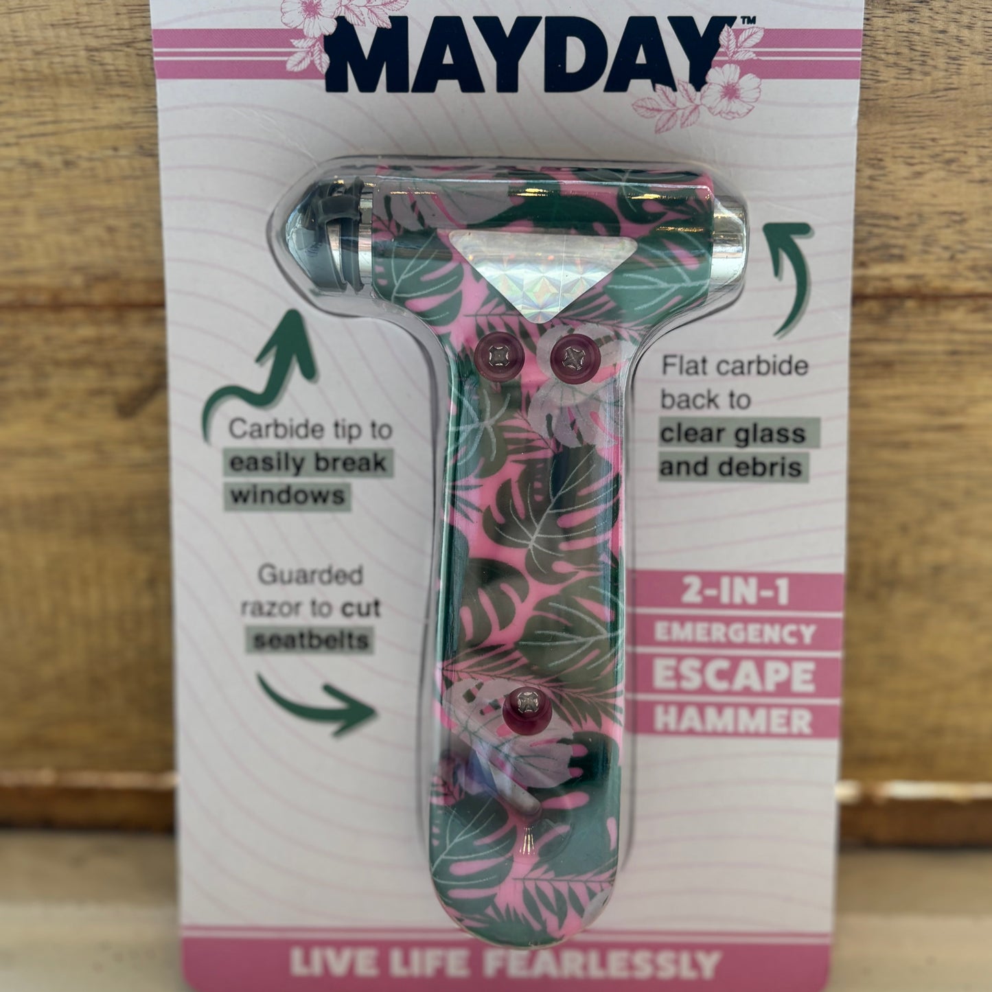 MAYDAY 2-in-1 Emergency Escape Hammer