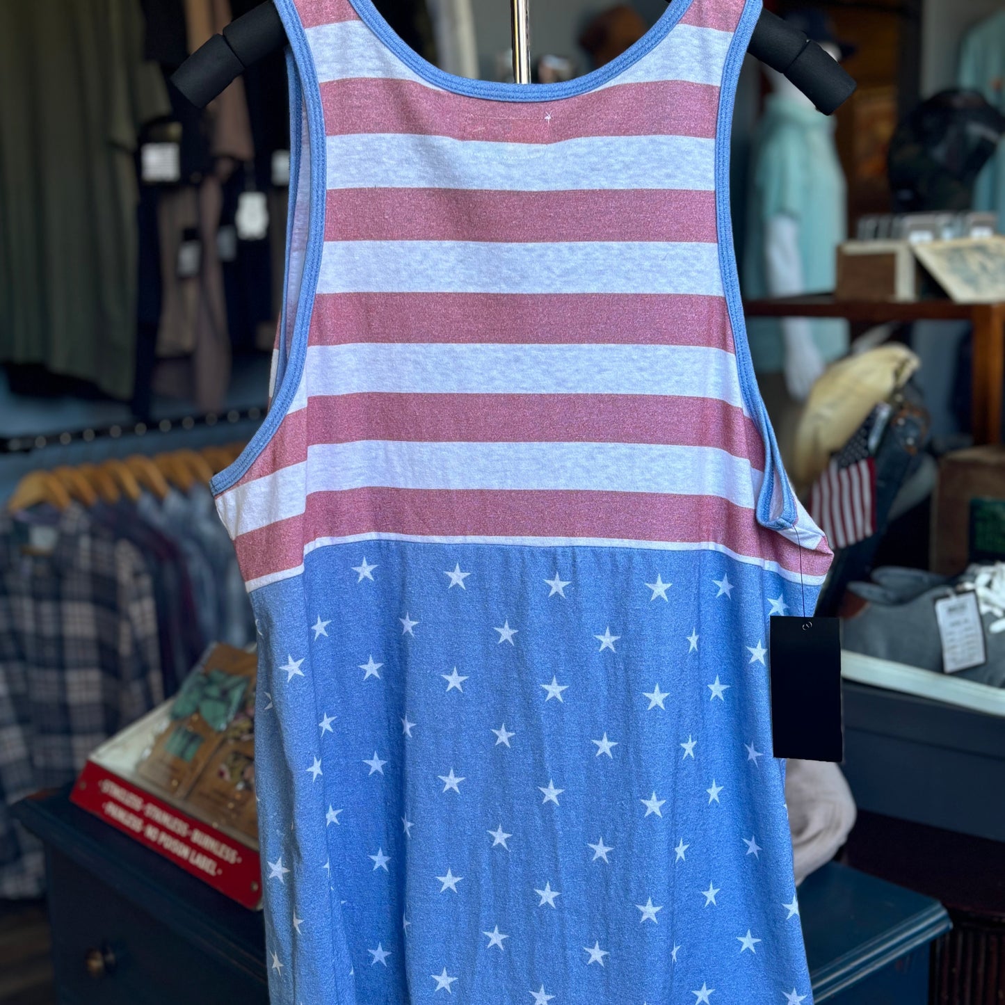 Men's Faded Flag Tank Top