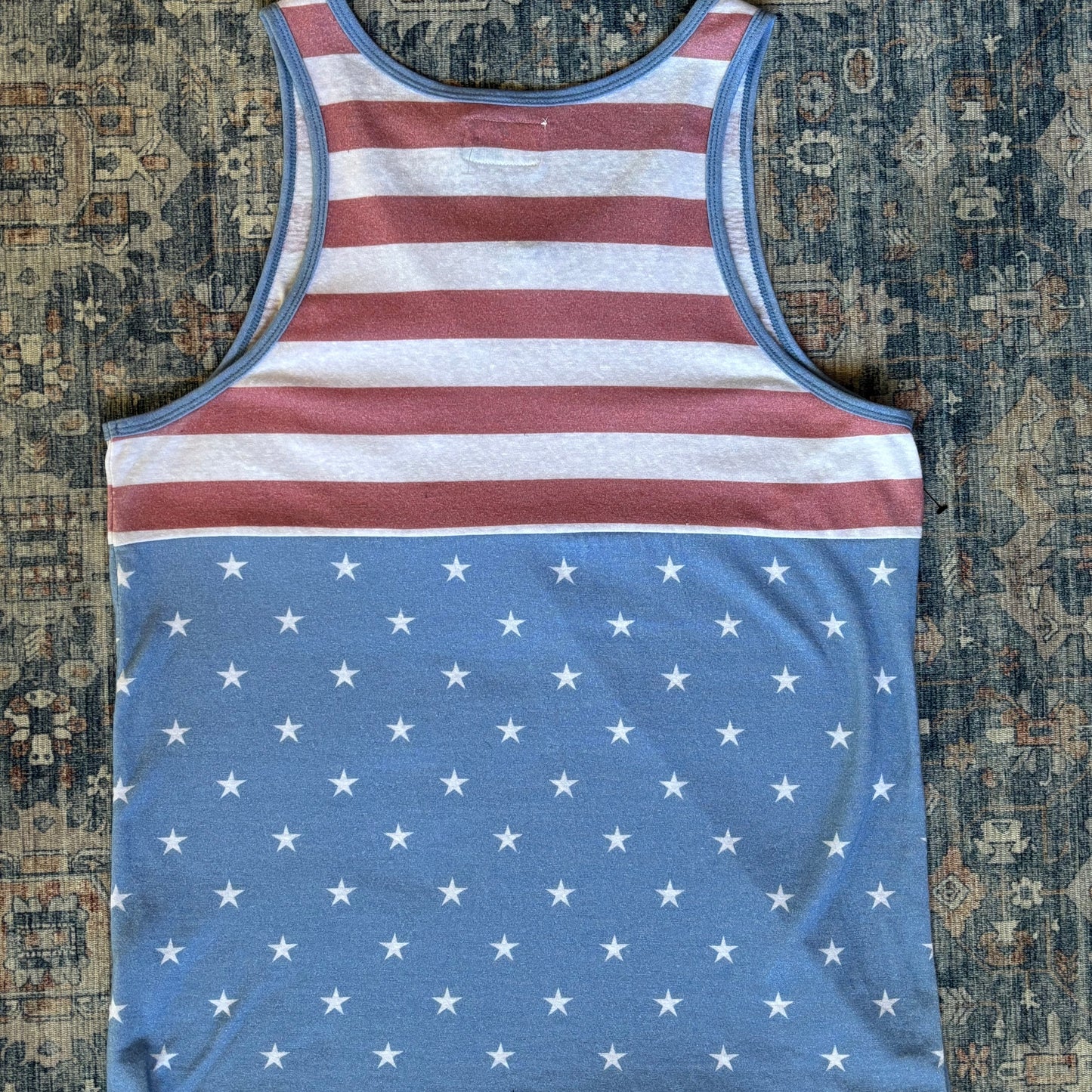 Men's Faded Flag Tank Top