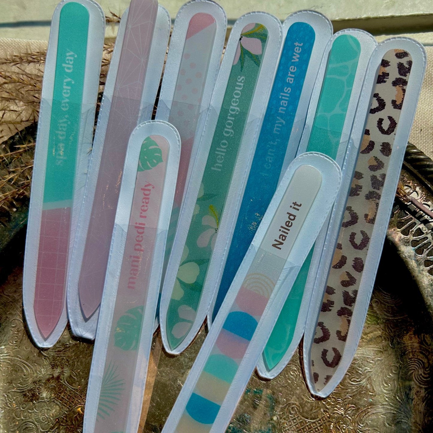 GLASS NAIL FILES