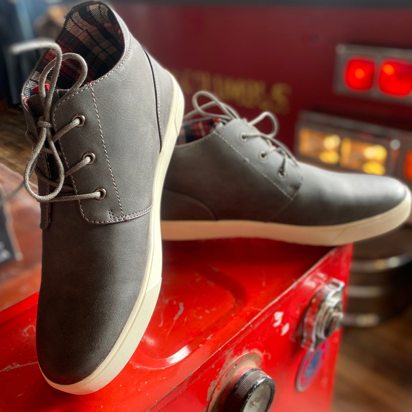 ASHTON MENS GREY SNEAKER
