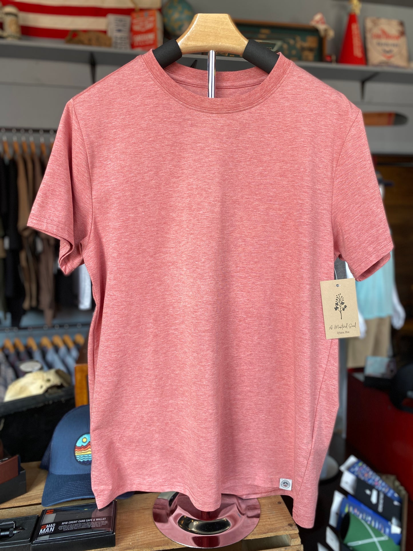 Essential Stretch Basic Crewneck Tee by Flag & Anthem