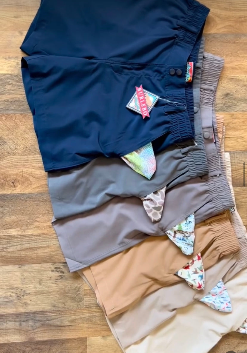 EVERYDAY SHORTS- DESSERT TAN by BURLEBO