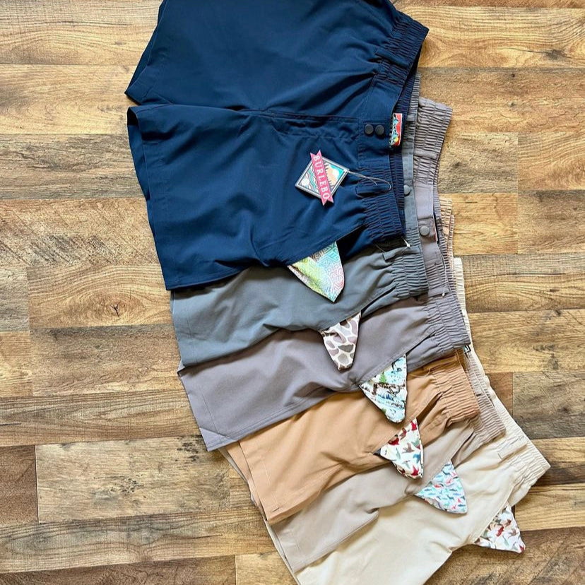 EVERYDAY SHORTS- DESSERT TAN by BURLEBO