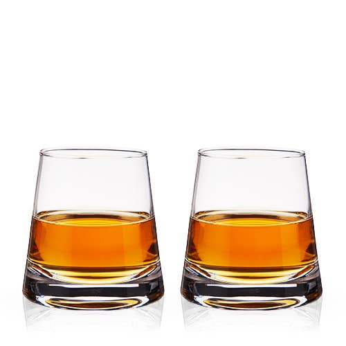 Raye™ Burke Crystal Whiskey Glasses - Set of 2