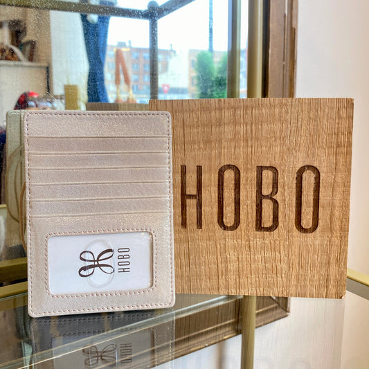 Euro Slide Card Case in Sand Shimmer by HOBO