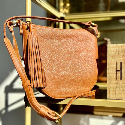 Lexi Crossbody in Warm Honey by HOBO