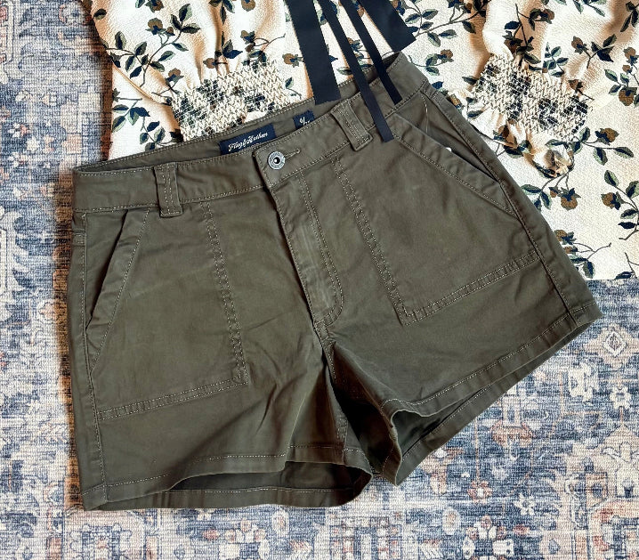 Pixley Shorts by Flag & Anthem in Olive