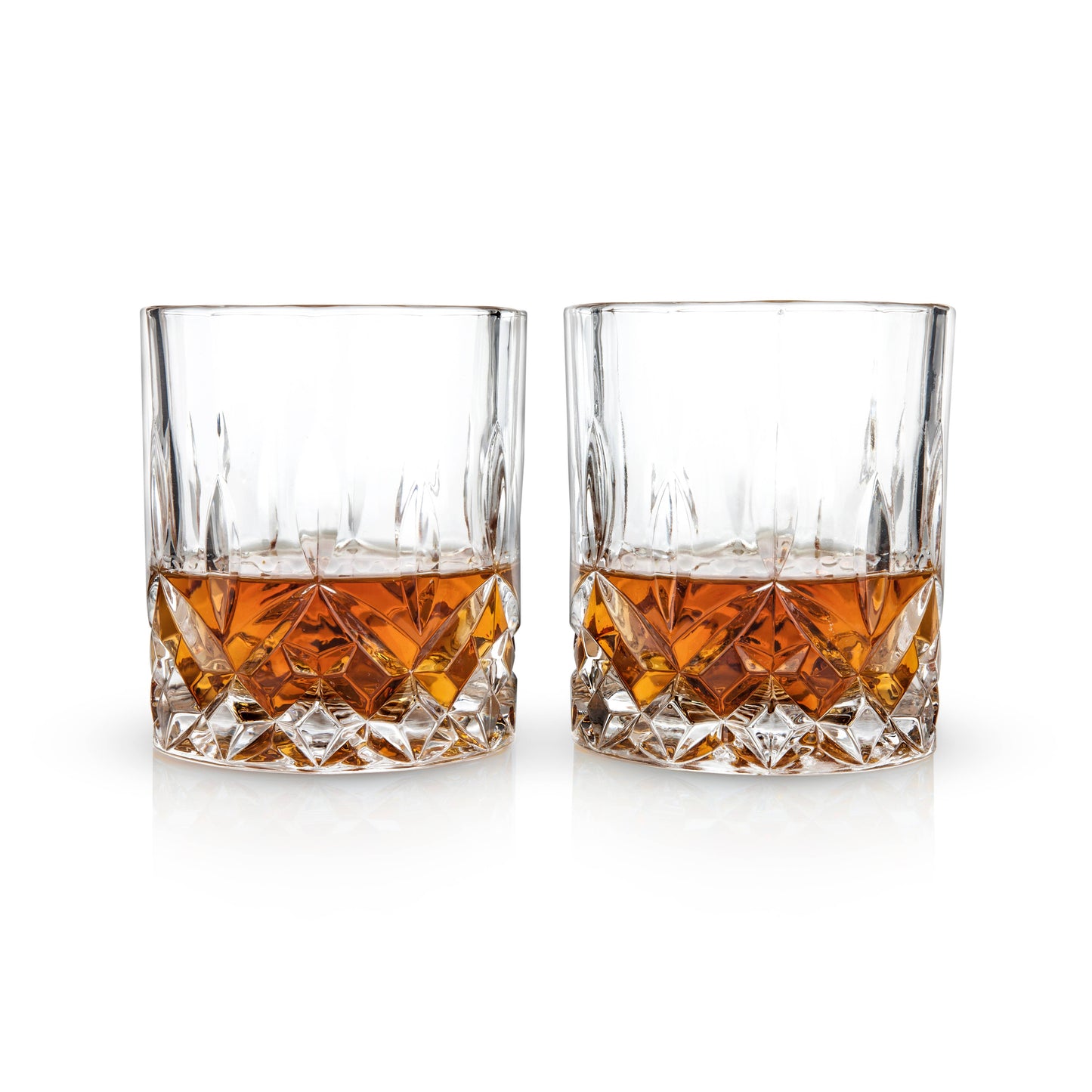 Admiral™ Stemless Crystal Lowball Tumblers - Set of 2