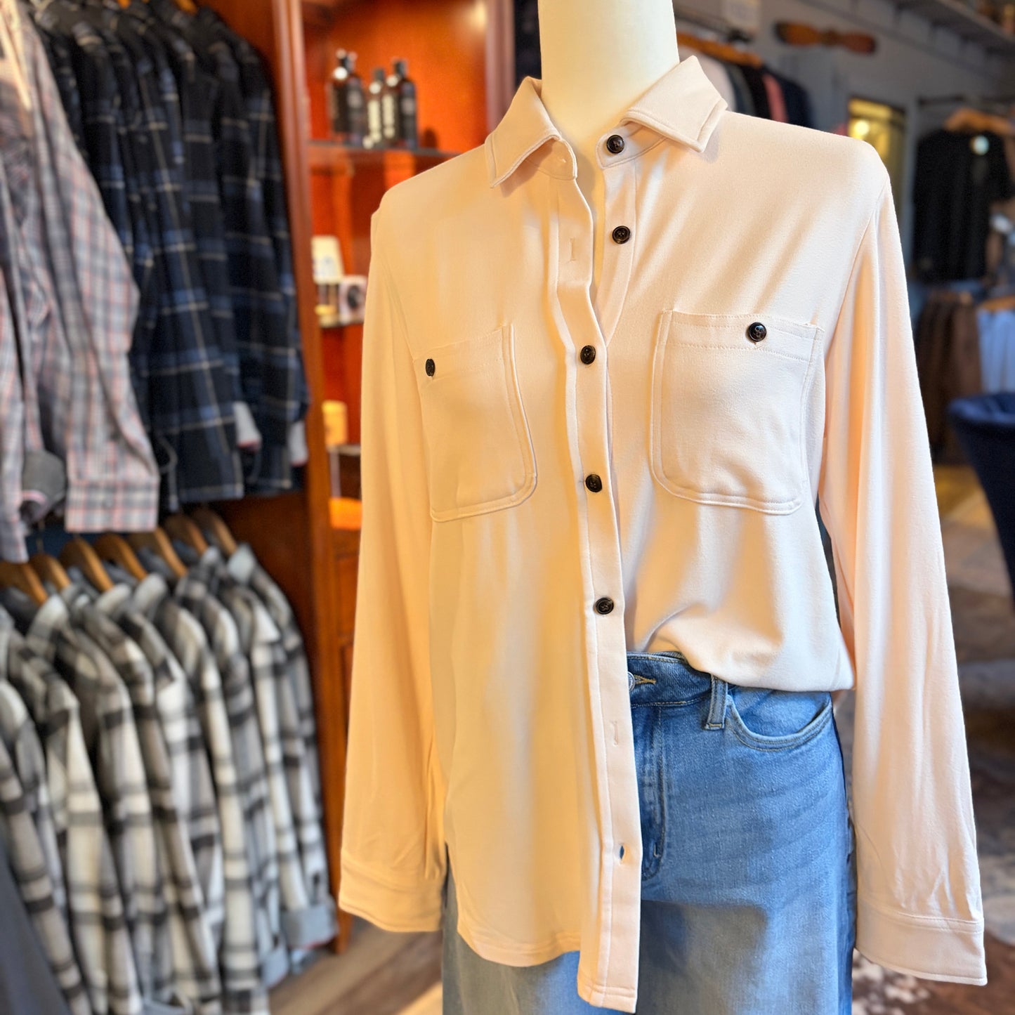 Willow Super Soft Button Up