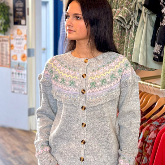 Aurelia Fair Isle Knit Sweater