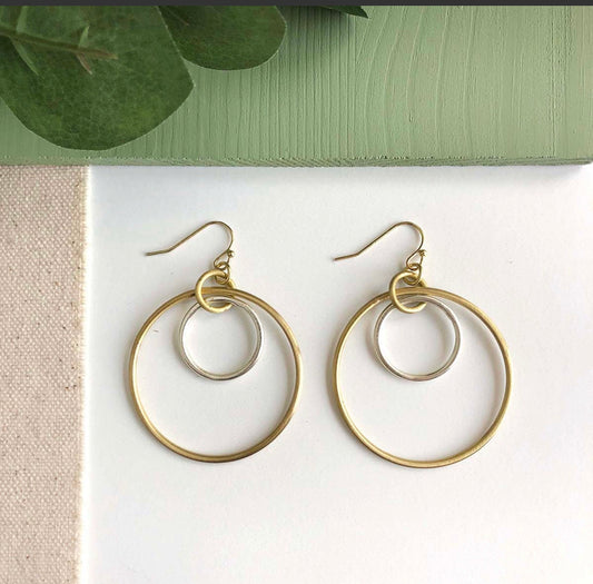 BOREALIS HOOP EARRINGS by WORLD FINDS