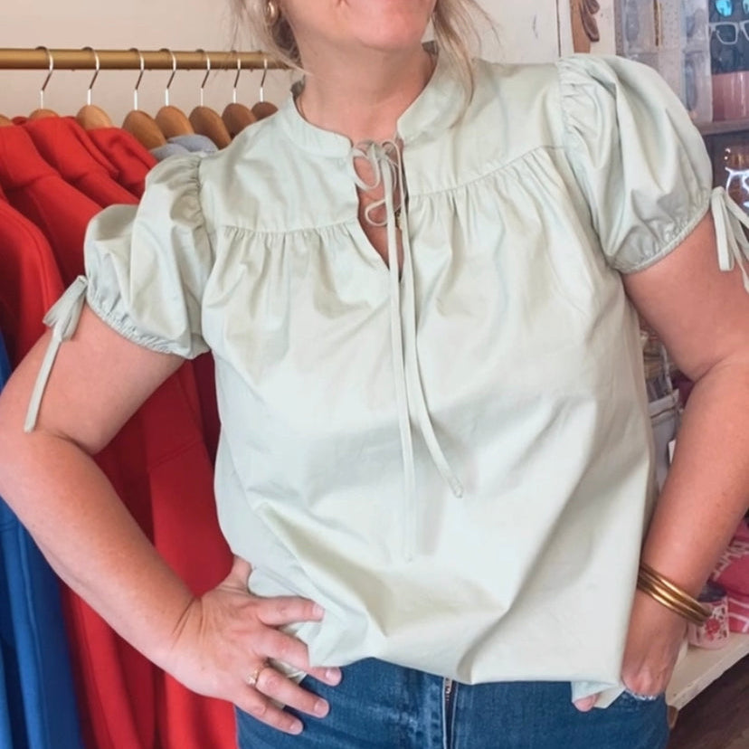 Lauren Poplin Blouse