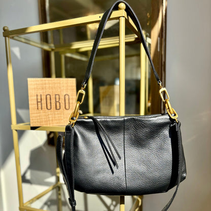 Advance Shoulder Bag in Black by HOBO