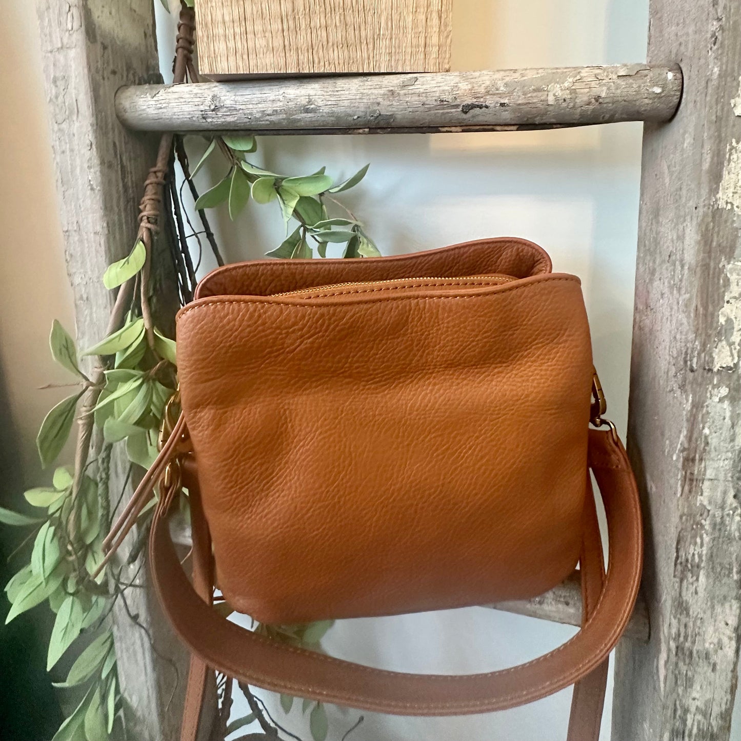Starr Convertible Shoulder Bag in Warm Honey by HOBO