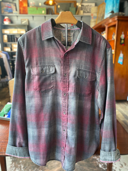 MAROON FERNDALE VINTAGE SHIRT