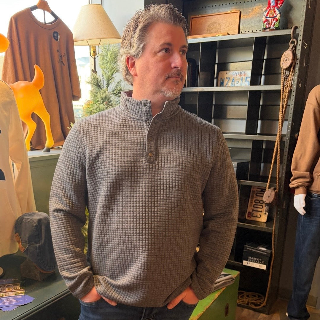 Silverton Quilted Snap Mock Neck by Flag and Anthem