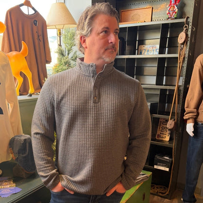 Silverton Quilted Snap Mock Neck by Flag and Anthem