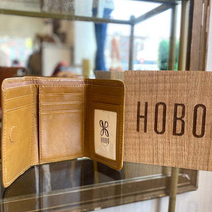 Jill Trifold Wallet in Natural by HOBO