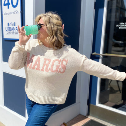 MARGS Lightweight Sweater in Cream