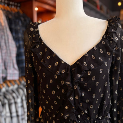 LUMI LONG SLEEVE MINI DRESS