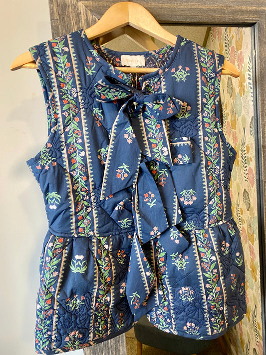 Julia Floral Vest