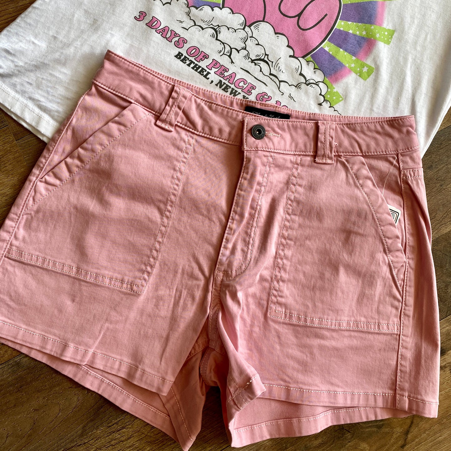 Pixley Shorts by Flag & Anthem in Pink