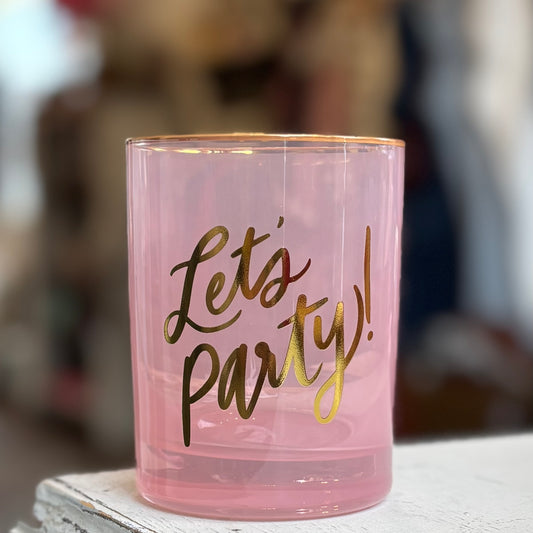 Let's Party Glass