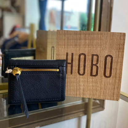 Lumen Mini Wallet in Black by HOBO