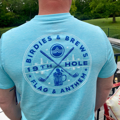 Birdies and Brews Tee by Flag & Anthem