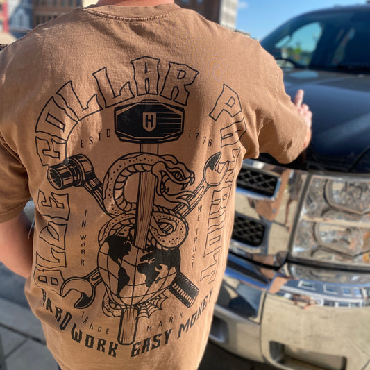Work Hard Tee by Howitzer