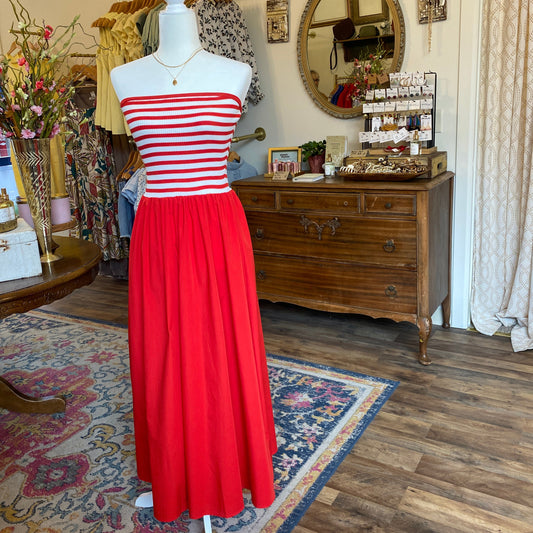 Ali Woven Midi Dress